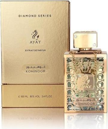 Actual product image Ayat Perfumes KOHINOOR Diamond Series Luxury Unisex Eau De Parfum 100ml - Arabian Oriental Scent (Eau de parfum, 100 ml)