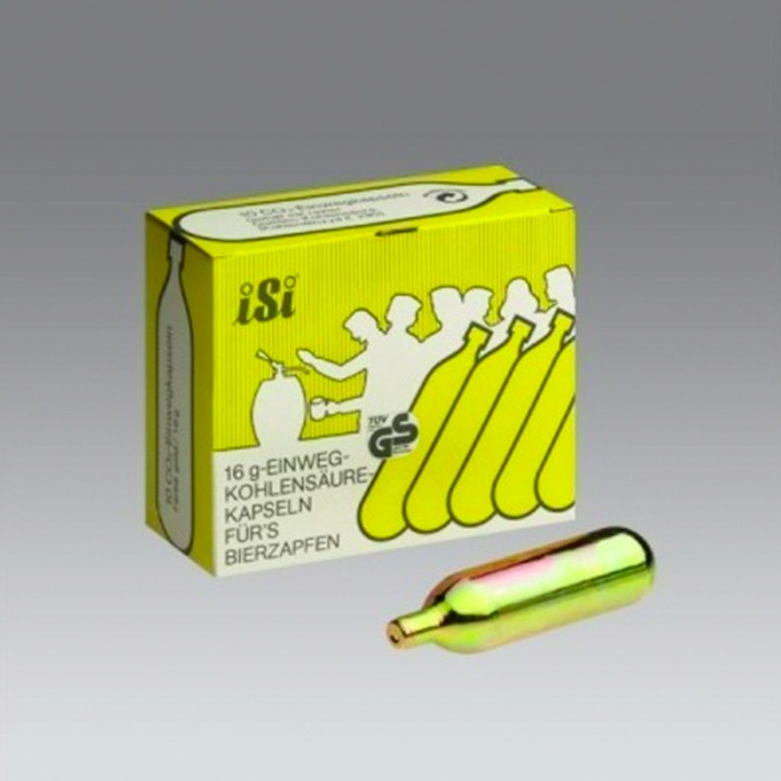 Produktbild Ich-zapfe CO2 Kapseln, Kohlensäurekapseln CO2, 16g, 10er Pack