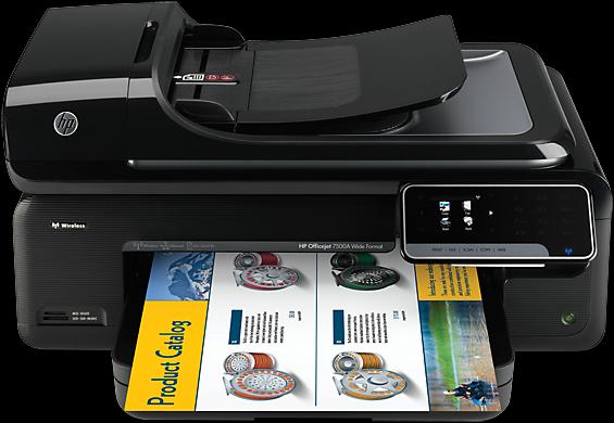 Actual product image HP OfficeJet 7500A (Ink, Colour)