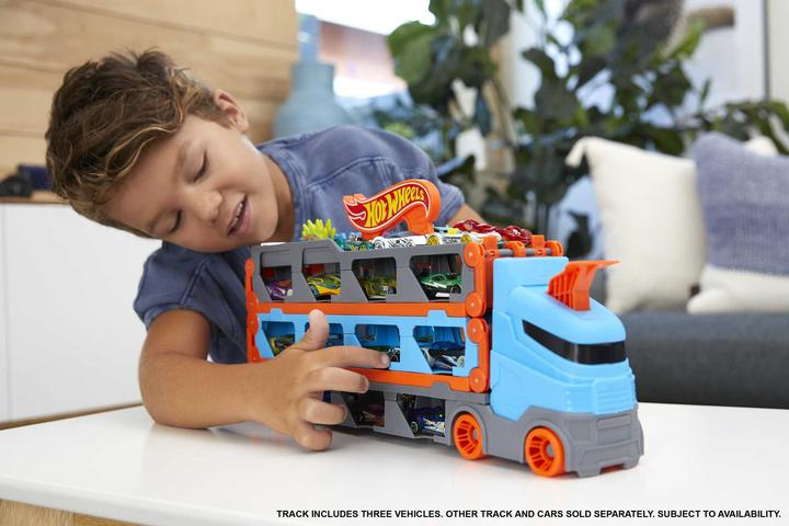 Actual product image Hot Wheels Race track transporter