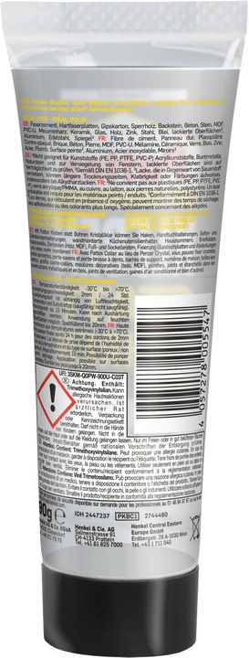 Actual product image Pattex Crystal clear (90 g)