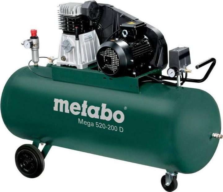 Actual product image Metabo Mega 520-200 D (10 bar, 370 l)