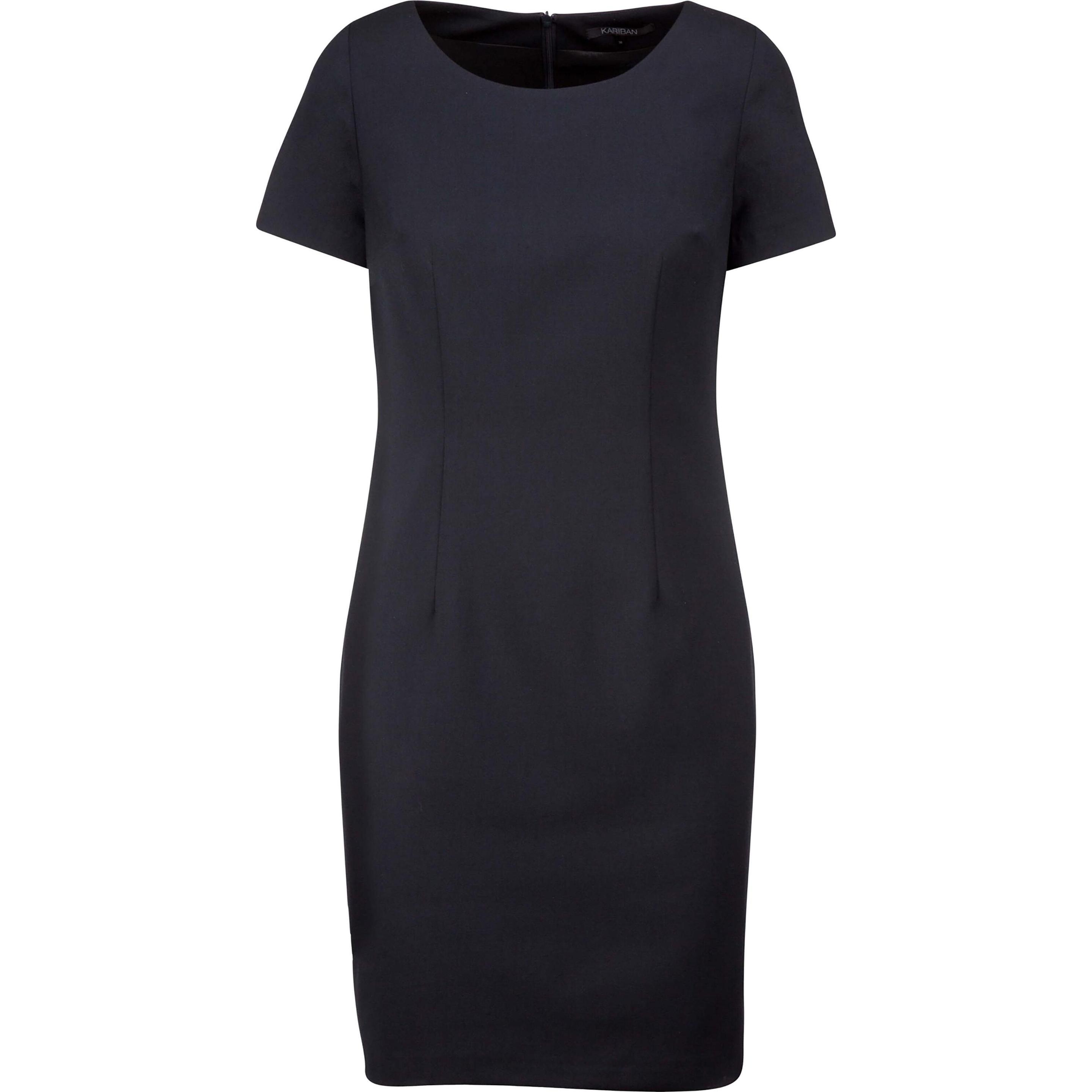Kariban, Damen, Kleider, manches Courtes, Blau, (38)