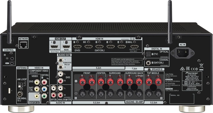 Produktbild Pioneer Vsx-1130-K (7.2 Kanal, FM)