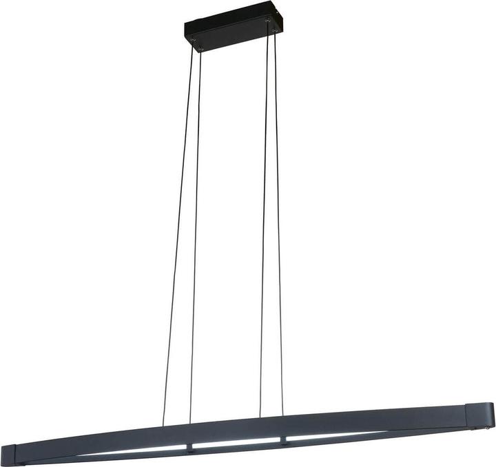 Fischer & Honsel Honsel Fenga LED pendant light 27.3W Tunable white controllable dimmable acrylic sand black 610