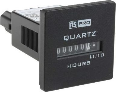 RS PRO Hours Run Meter 48 x 48mm 90-264Vac
