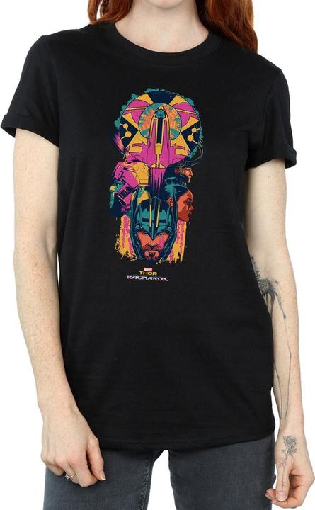 Immagine prodotto Thor Ragnarok Character Totem Maglietta Ampia Donna (M)