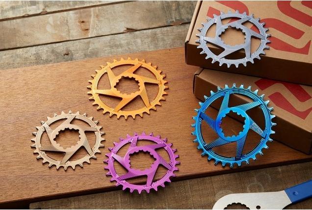 Produktbild e*13 Helix R Guidering SRAM Direct Mount Kettenblatt, 34 Z., 3mm Offset, 11/12-fach, intergal (34)