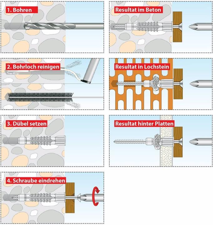 Actual product image Tox Allzweckdübel (230 pcs.)