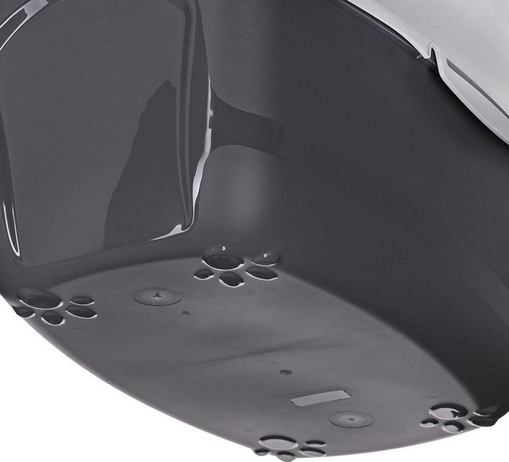 Actual product image Diamentiq kuweta BAILA jasnoszary/ciemnoszary - kuweta dla kota (Cat litter tray open)