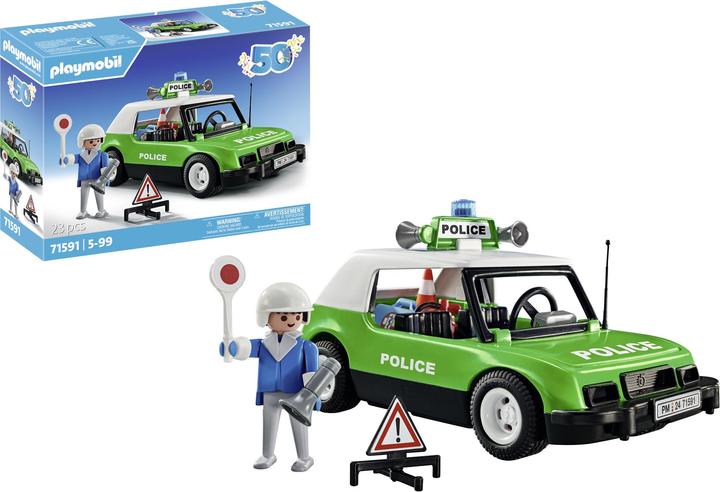 Image du produit Playmobil Voiture de police classique (71591, Playmobil City Action)