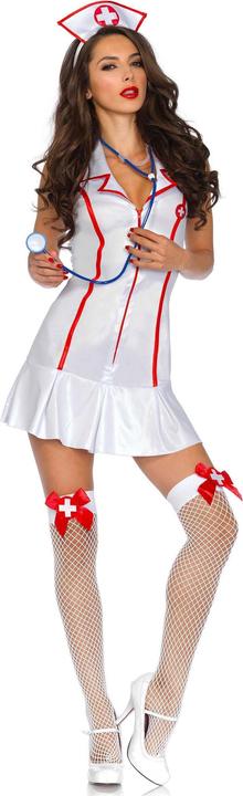 Actual product image Leg Avenue Head Nurse (L, M)
