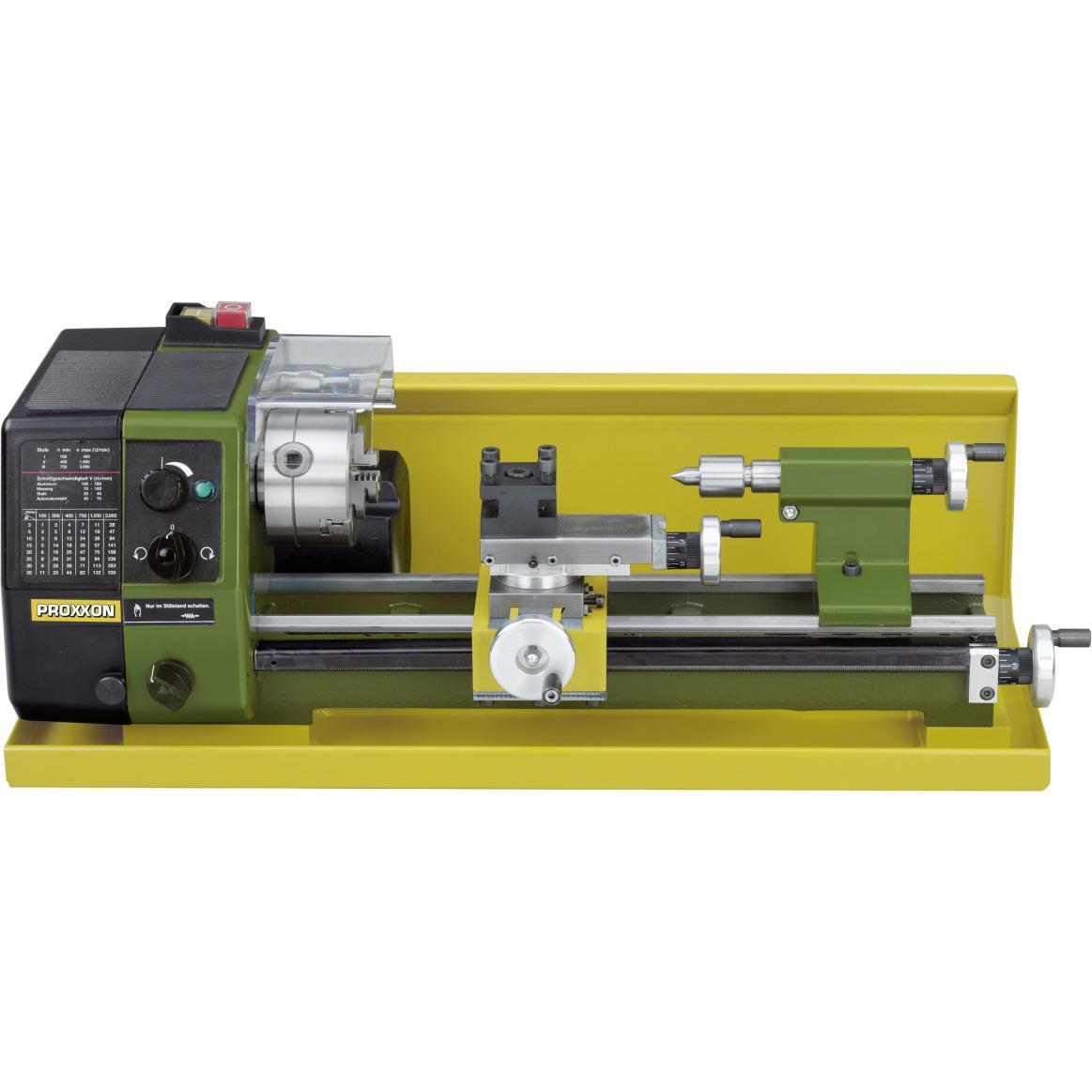 Proxxon, Tornio, Porta trucioli con paraspruzzi