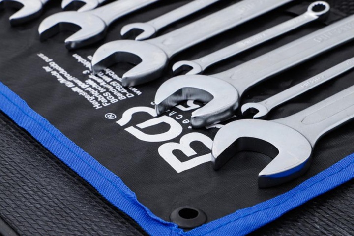 Image du produit BGS Jeu de clés à fourche (1/4", 5/16", 3/8", 7/16", 1/2", 9/16", 5/8", 11/16", 3/4", 13/16", 7/8", 15/16")
