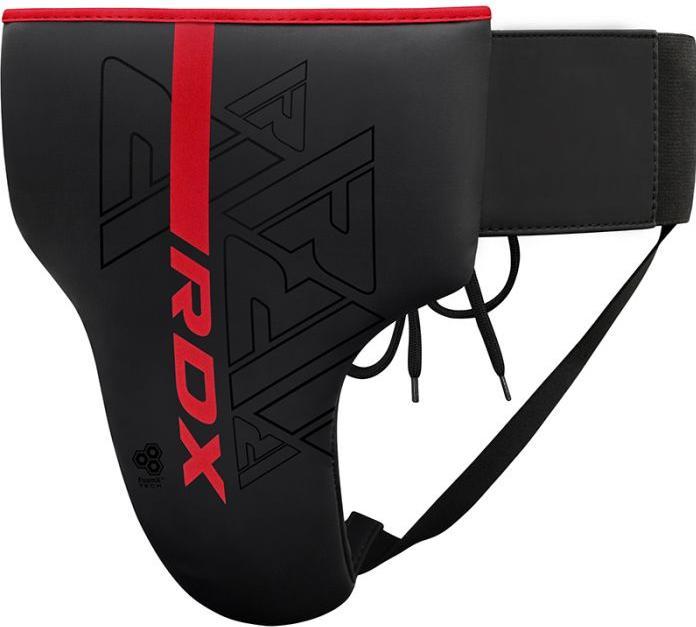 Actual product image Rdx Groin Guard Rex F6 Matte Red-M (M)
