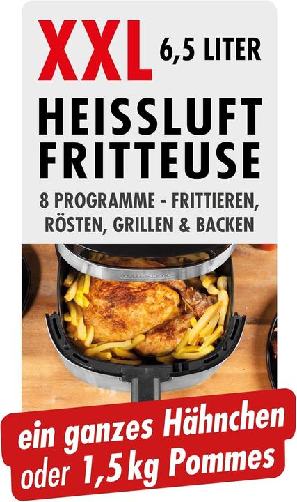 Image du produit Gastroback DESIGN FRITTEUSE À CHAUD AIR PRO XXL (Réf. : 42583)