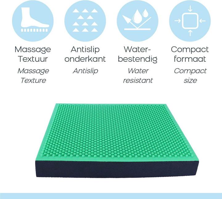 Produktbild Orange Gym Spiky Bal. Pad 2in1 - Grn/Blk