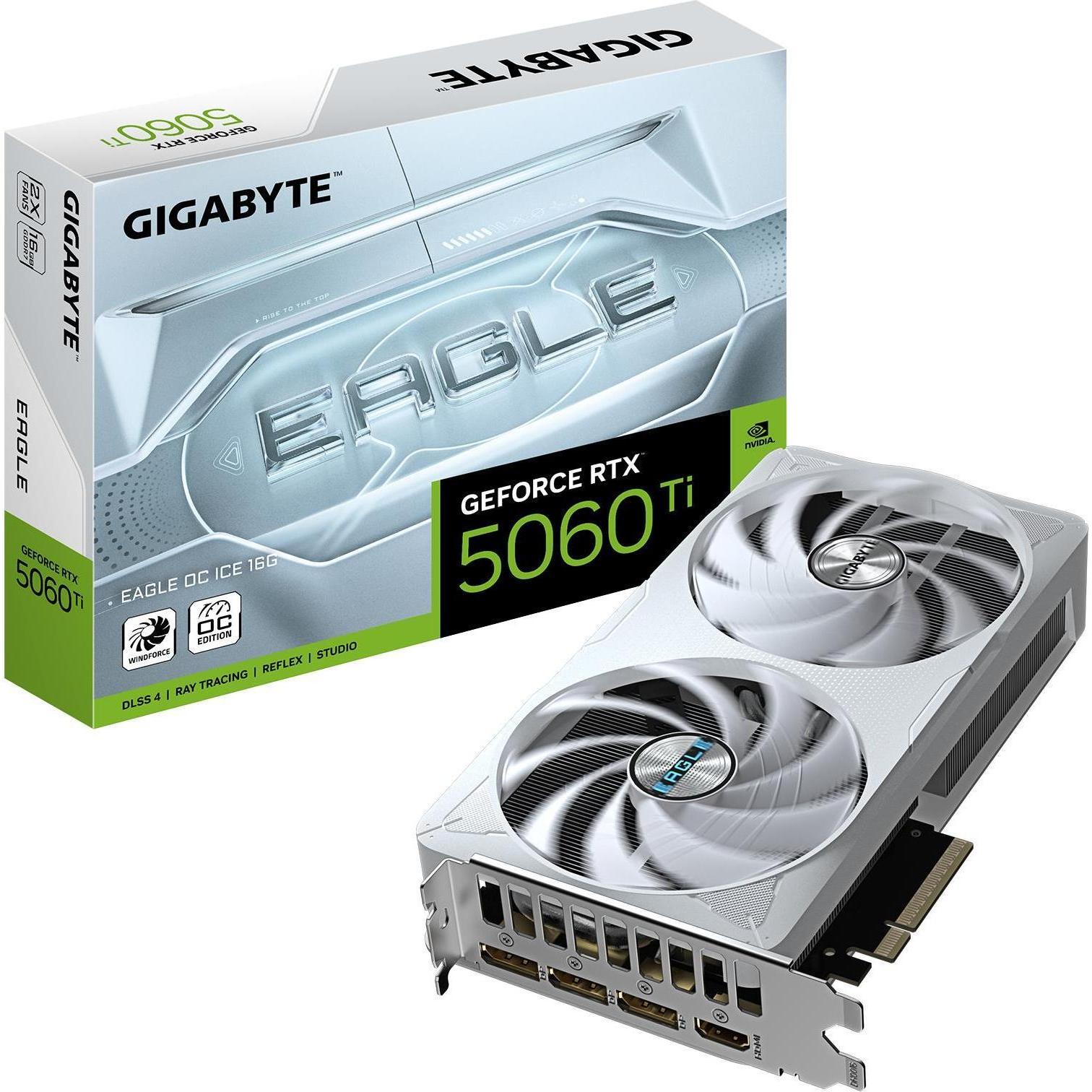Gigabyte GeForce RTX 5060 Ti Eagle OC ICE (16 GB), Grafikkarte