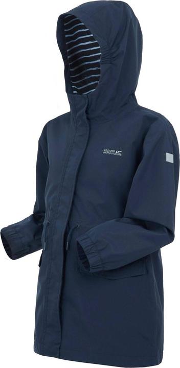 Actual product image Regatta Childrens/Kids Ballina Stripe Waterproof Jacket (128)