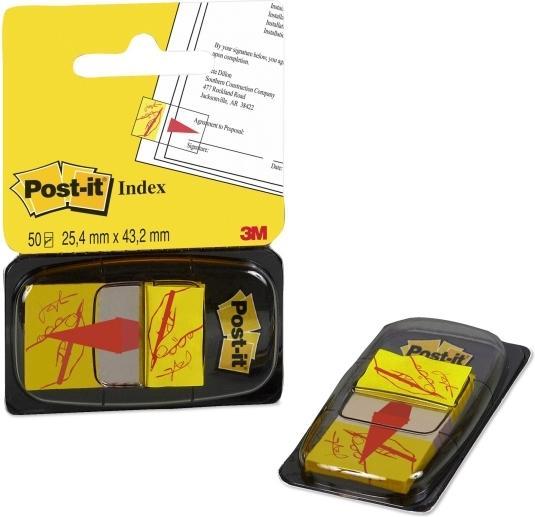 Produktbild Post-it Index Unterschrift (43.20 x 25.40 mm)