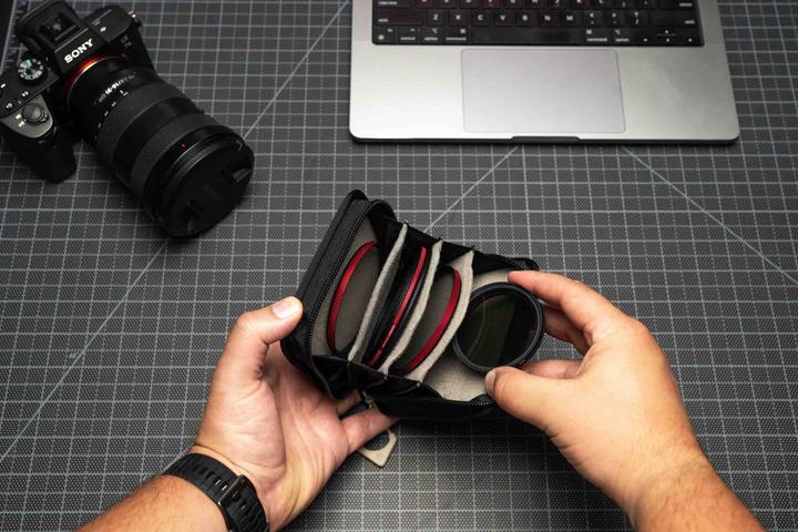 Immagine prodotto Wandrd Custodia per filtro obiettivo, Yuma Tan (Borsa lente, 0.65 l)