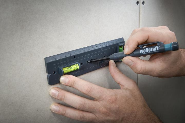 Immagine prodotto wolfcraft 1 sagoma per scatole per pareti a intercapedine