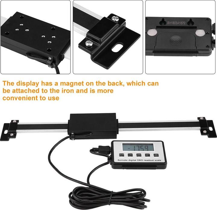 Produktbild Hilitand Digitale Linearskala für Fräsmaschinen (20 cm)