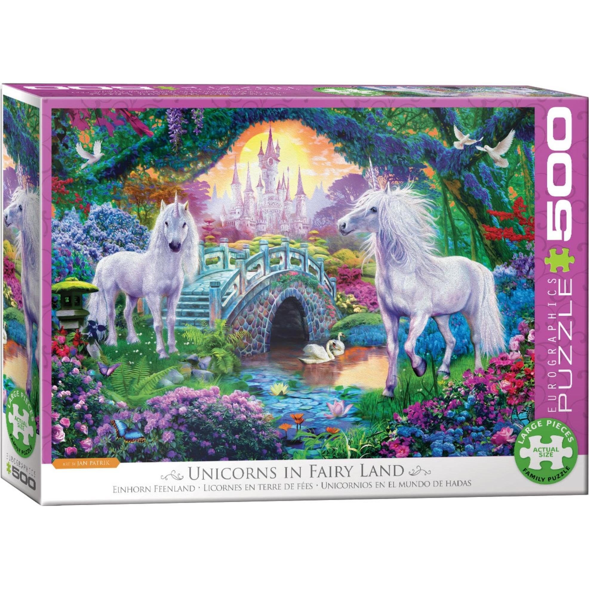 Eurographics Einhorn Feenland (500 Teile)