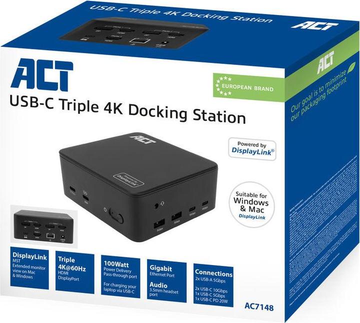 Produktbild ACT AC7148 (USB-C, 7 Ports)