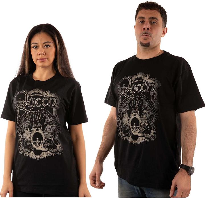 Actual product image Queen Ornate Crest TShirt (S)