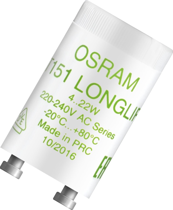 Productafbeelding Osram Starter Zekering snelstarter voor eenmalig gebruik 4-22 Watt