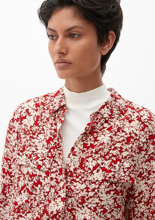 Produktbild s.Oliver Bluse Hemdbluse mit Alloverprint (46)