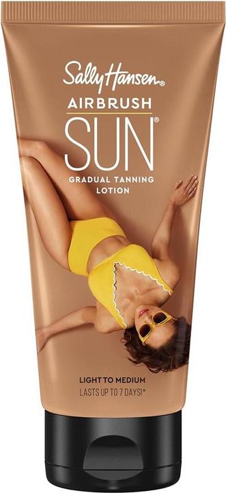 Produktbild Sally Hansen Airbrush Legs Self-Tanning Lotion Light to Medium 175ml (Selbstbräunungsserum)