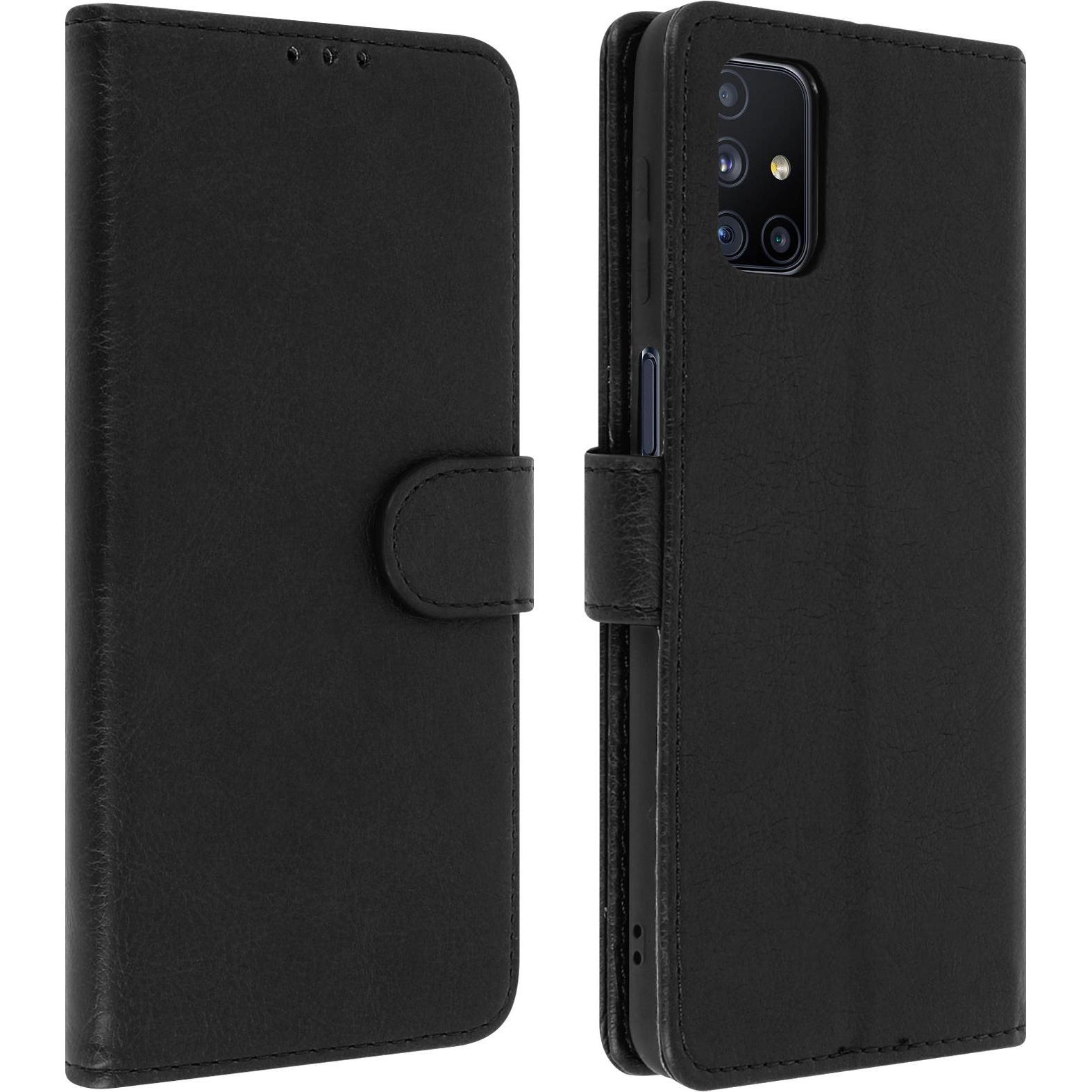Avizar Chester Series (Samsung Galaxy M51), Smartphone Hülle, Schwarz