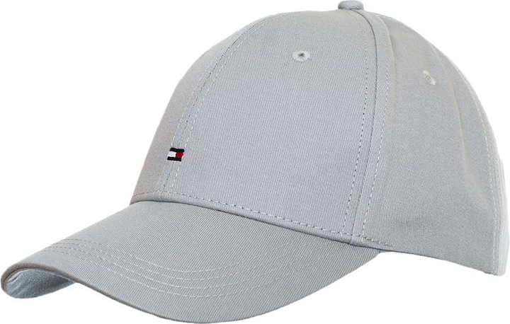 Actual product image Tommy Hilfiger Men's Cap Classic BB Cap with Logo, Grey (Drizzle Grey), Onesize (One size)