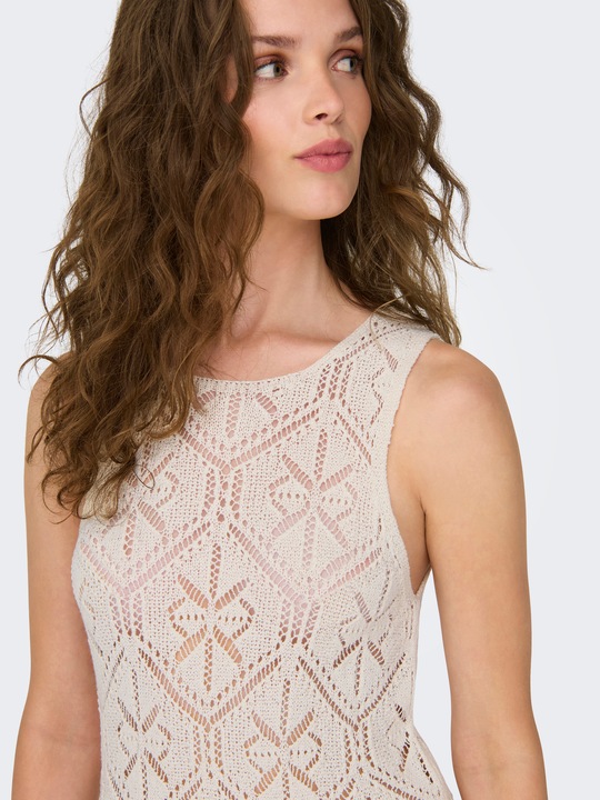 Image du produit JdY Knit Fit Col rond Robe longue en tricot (L)