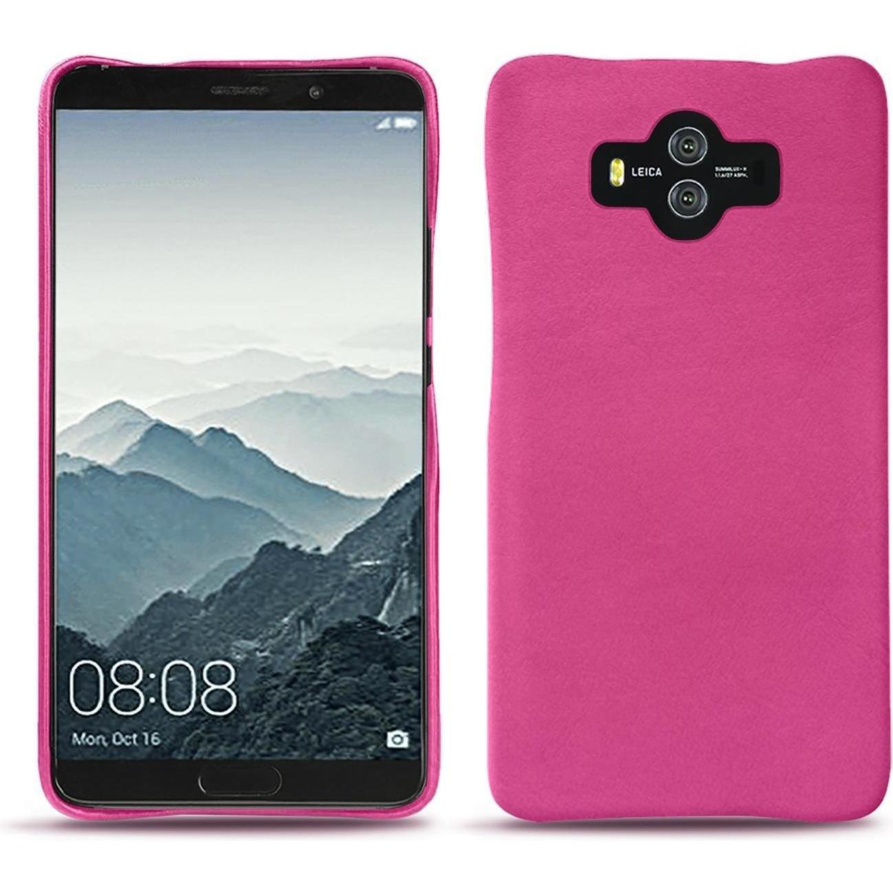 Noreve Lederschutzhülle (Huawei Mate 10), Smartphone Hülle, Rosa