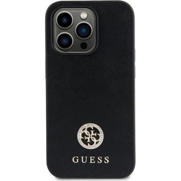 Thumbnail - Guess GUHCN61PS4DGPK iPhone 11 / Xr 6.1" czarny/black hardcase Strass Metal Logo (Apple iPhone 11), Smartphone Hülle, Sc...