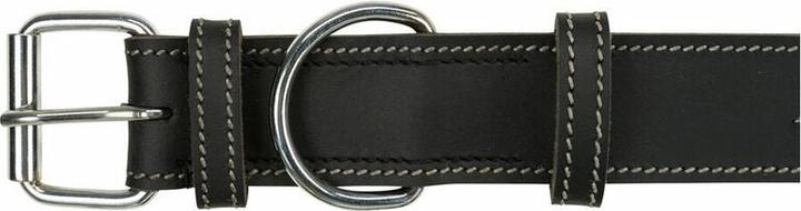 Actual product image Trixie Rustic fat leather necklace Heartbeat (M, Dog, Dog sport)