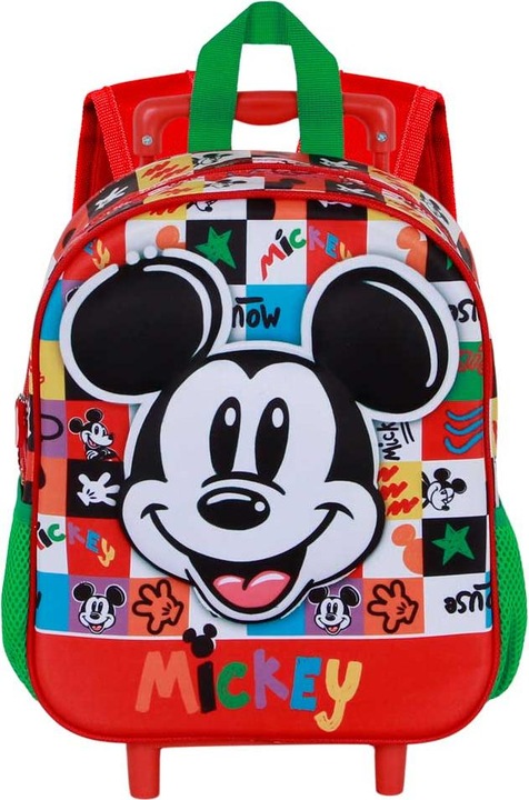 Karactermania Small 3D Backpack with Wheels Mood