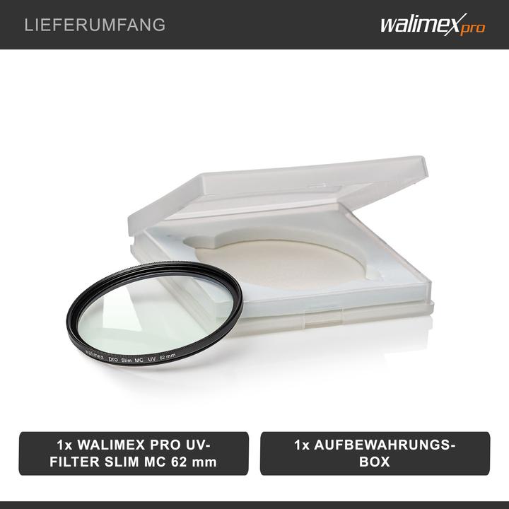 Produktbild Walimex pro pro slim MC (62 mm, UV-Filter)