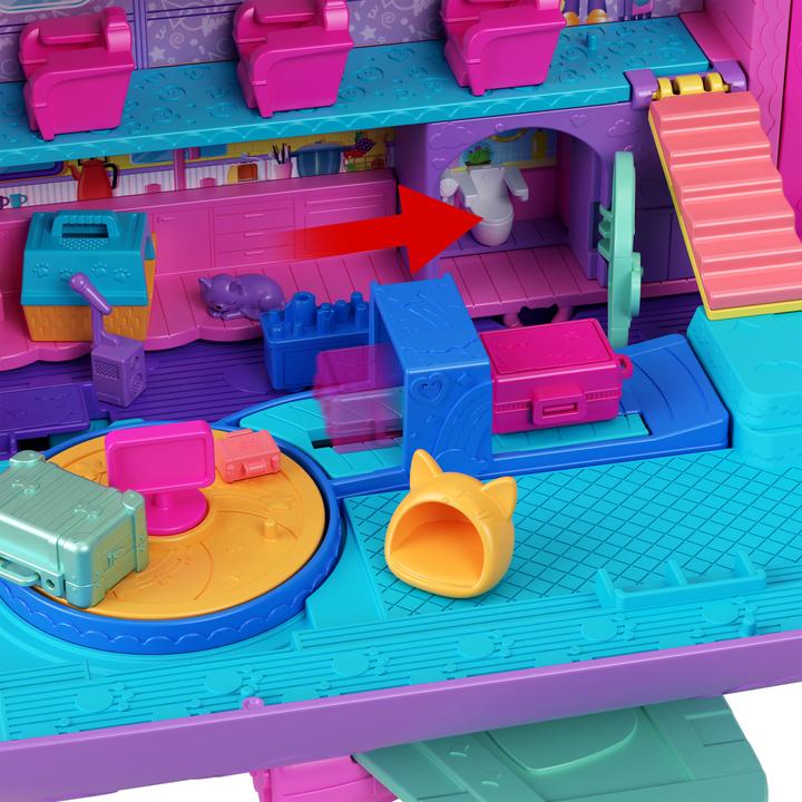 Actual product image Polly Pocket Kitty Plane