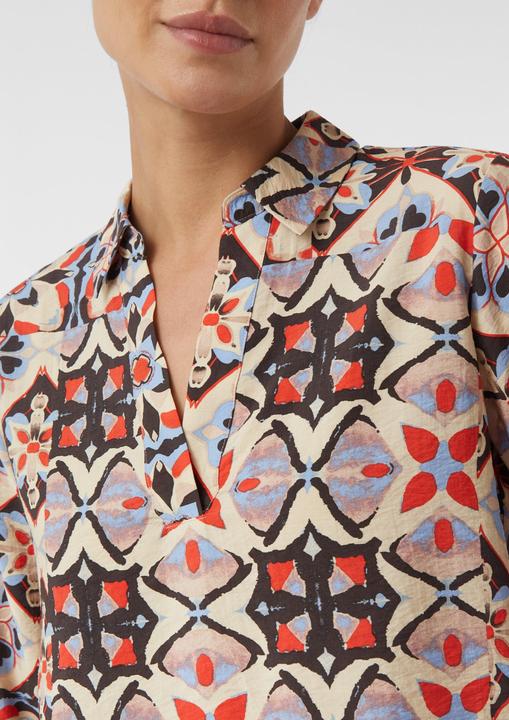 Immagine prodotto Comma Bluse Tunikabluse mit 3/4-Ärmeln und All-over-Print (40)