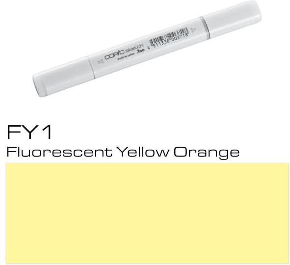 Immagine prodotto Copic Tipo di schizzo FY - 1 (FY (FY1) - Giallo fluorescente, 1 x)