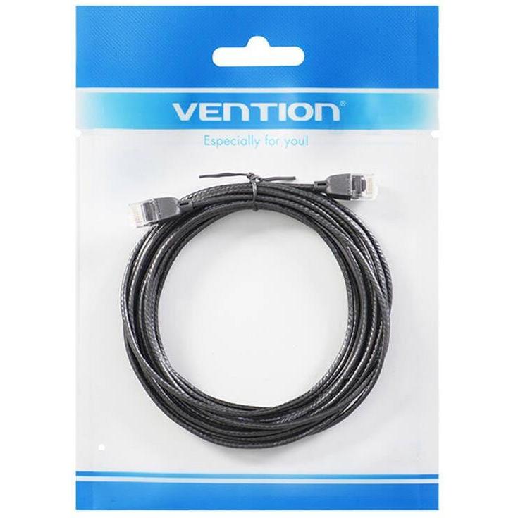 Thumbnail - Vention UTP Category 6A Network Cable IBIBH 2m Black Slim Type (UTP, CAT6, 2 m), Netzwerkkabel
