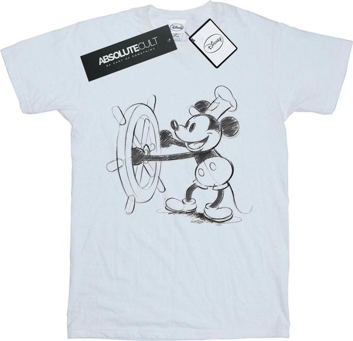 Produktbild Disney Mickey Mouse Steamboat Sketch TShirt (XL)