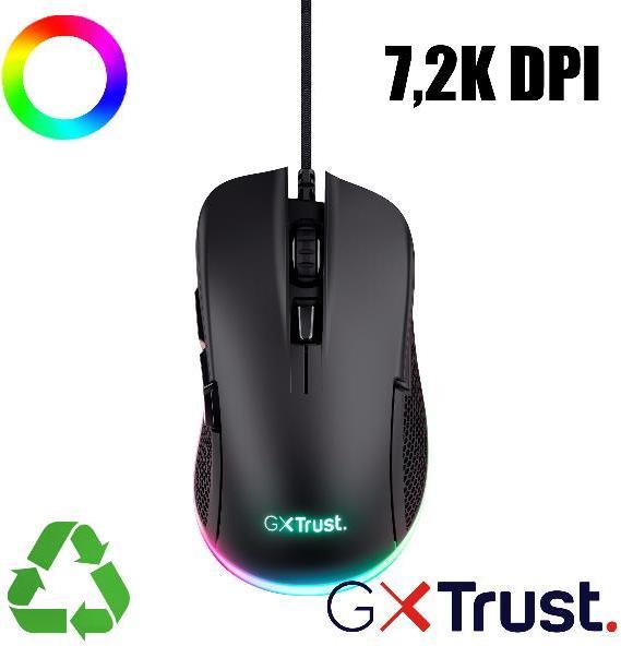 Actual product image Trust YBAR Gaming Mouse ECO (Cable)