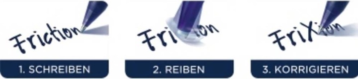 Produktbild Pilot FriXion Refill Point Set Set à 3 (Ersatzmine, Blau, 0.30 mm)