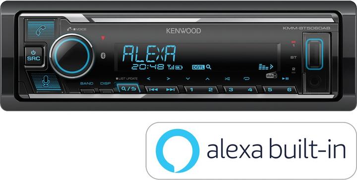 Actual product image Kenwood Corp. KMM-BT506DAB (Apple Carplay)