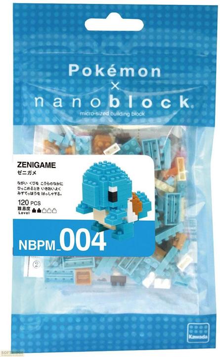 Actual product image Nanoblock Squirtle